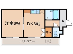 ﾌﾟﾗｻﾞﾀﾞｲｴ-瀬田の物件間取画像